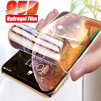 Hidrogel Film Pentru iPhone 11 12 pro max SE 20 de Protecție pelicula caz pe iPhone X XS max din Spate Ecran Protector de Film