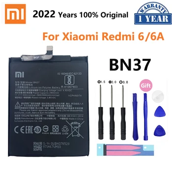 Xiao Mi Baterie Originală BN37 3000 mAh pentru Xiaomi Redmi 6 Redmi6 Redmi 6A Înaltă Calitate Telefon Înlocuire Baterii