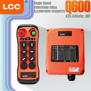 Q600 LCC 6 Butoane 12v Industriale de Control de la Distanță Tractor Camion Mare Co Switch-uri Wireless pentru Electric Hoist Crane de Ridicare