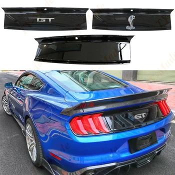 Pentru Ford Mustang 2015-2020 Auto Bara Spate Garda Placa De Acoperire Aspect Fibra De Carbon Capac Portbagaj Bord Decklid Panou Body Kit Splitter