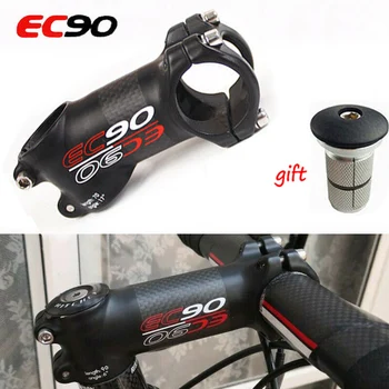 EC90 6/17 Gradul stem din fibra de carbon suprafata MTB biciclete stem 1-1/8