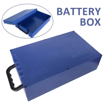 1 buc Albastru Bateriei Cutie de Depozitare ABS Durabil cu Litiu Baterii Caz Portabil Impermeabil Depozite Accesorii Mayitr