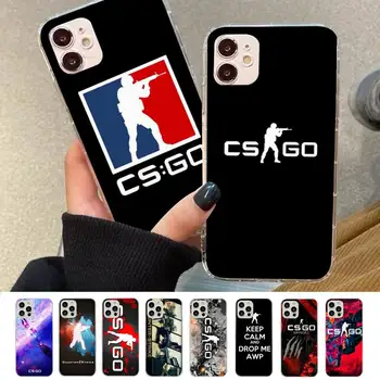 Counter Strike Cs Go Telefon Caz pentru iPhone 11 12 13 mini pro XS MAX 8 7 6 6S Plus X 5S SE 2020 XR caz