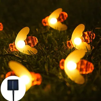 Miere de Albine de Lumini cu LED-uri în aer liber Lumini Ghirlanda Petrecere de Nunta de Decorare de Crăciun Lumini Lumini de Basm Decor de Vacanță de Iluminat