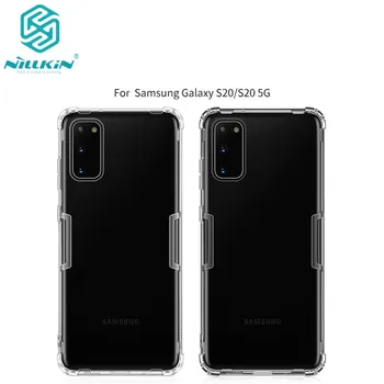 Tpu case Pentru Samsung Galaxy S20 Nillkin nature Limpede Transparent Moale silicon TPU Protector caz acoperire pentru Galaxy S20 5G