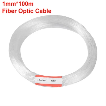 1MM 100M End Strălucire Lumina Fibra Optica Cablu din Plastic PMMA