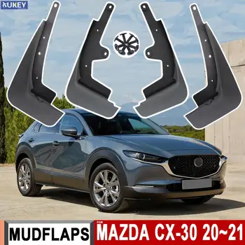 4x Masina Noroi Paznici Pentru Mazda CX-30 CX30 2020 2021 apărătoare de noroi apărătoarea Mat de Protecție apărătoare de Noroi Accesorii Auto volan