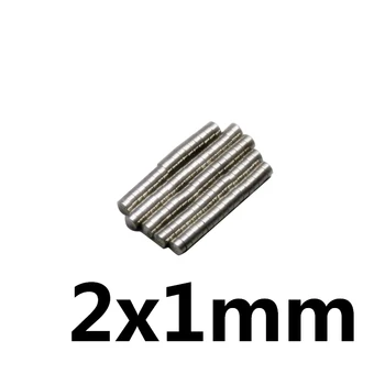 100~5000PCS 2x1 Mic Magnet Rotund 2 mm*1 mm din Neodim Magnetic Puternic 2x1mm Permanenți NdFeB Puternic Magnet 2*1 mini Disc magnet