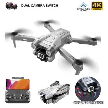 Drona 4K Profesional GPS 5KM Dron Dual HD Quadcopter cu Camera 5G WiFi Mini-Drone cu Camera HD 4K 360 de Evitare a obstacolelor