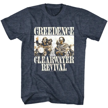 Creedence Clearwater Revival Motociclisti Mens T Shirt CCR Albume de Studio de Colectare