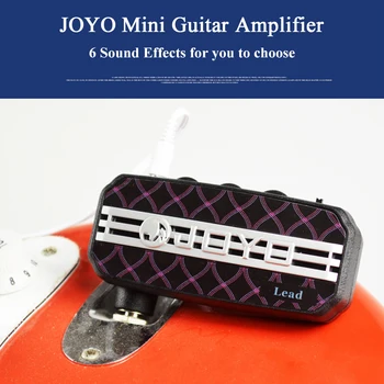JOYO JA-03 Mini Chitara Amplificator Amp Buzunar Puternic cu 6 Efecte de Sunet de Metal&Duce&Canalul mânecii&Super Conduce&Tube Drive & Acustic