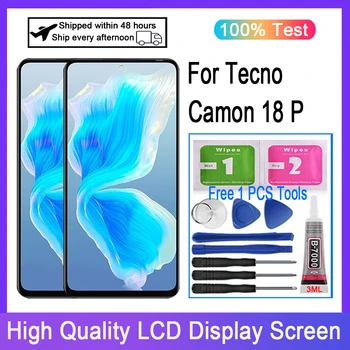 Original Pentru Tecno Camon 18 P 18P CH7 CH7n Display LCD Touch Screen, Digitizer Inlocuire