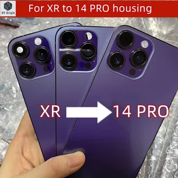 Pentru iPhone XR ~ 14 Pro spate baterie midframe înlocuire, XR caz ca 14 PRO XR la 13 PRO cadru + instrument XR la 13 PRO locuințe