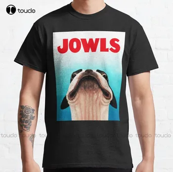 Fălcile Boston Terrier Poster Clasic T-Shirt Alb Tees Pentru Barbati Personalizate Aldult Teen Unisex Digital de Imprimare Tricou Xs-5Xl