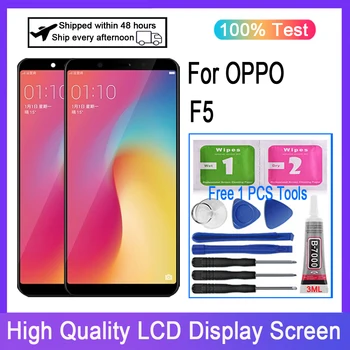 Original Pentru OPPO F5 Display LCD Touch Screen, Digitizer Inlocuire