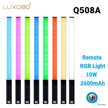LUXCEO Q508A Led RGB Lumina Video Baton de Fotografie Lampa de Control de la Distanță 8 Culoare 3000K-5750K Foto de Iluminat Pentru Youtube TikTok