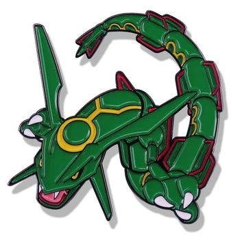 Joc de animație Email Pin Puternic Goală Stând Brosa Verde Insigna Metalică Accesoriu Cadou Ace de Rever pentru Rucsac
