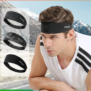 Sport în aer liber Pălării pentru Bărbați Benzi Ciclism Senzație de Rece Matase de Gheață Hairband Umiditate Wicking Antitranspirație pentru Bicicleta Rulează Yogo