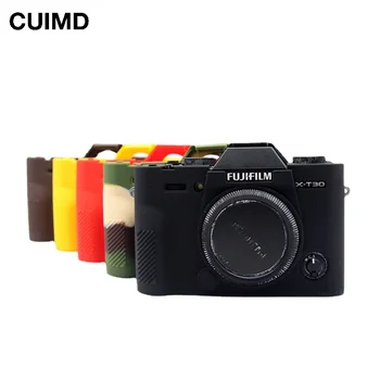 Camera de Silicon Caz Capacul Protector pentru Fujifilm Fuji X-T30 XT30 Organismul de Protecție Caz Acoperire Piele