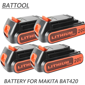 Reîncărcabilă 18V/20V 3000mAh Li-ion Baterie Reîncărcabilă de Înlocuire Pentru BLACK & DECKER LB20 LBX20 LBXR20 Instrumente de Putere a Bateriei