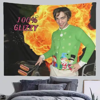 Robert Pattinson Gătit Tapiserie De Pe Perete Meme Amuzant Tapiserii De Artă Estetic Cameră De Decorare Dormitor Canapea Pătură Yoga Mat