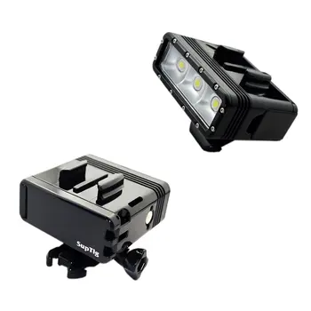 Dual Baterie Scufundări Subacvatice Cu Led-Flash De Lumină Lumina De Umplere Pentru Gopro Erou Max 10 9 8 7 6 5 4 Sesiunea 3+Insta360 R X2 Accesorii