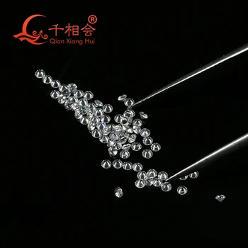 De 0,8-2,9 mm dimensiuni mici DEF Culoare alb de Laborator Diamant Excelent VS Rotund HPHT Libertate crescută în Laborator Diamant piatră în vrac