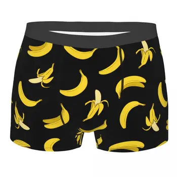 Oamenii De Banane Lenjerie De Fructe Umor Boxeri Pantaloni Scurți, Chiloți De Sex Masculin Moale Chiloți Plus Dimensiune Boxershorts Barbati Poliester