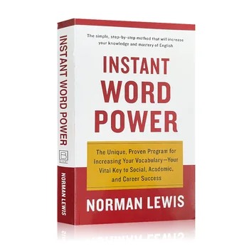 Instant Puterea Cuvântului De Norman Lewis În engleză Vocabular de Învățare Studiu de Lectură Carte Educațională pentru Copii