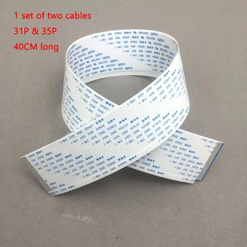 2 seturi de Cap cablu pentru Mimaki JV33 JV5 printer plotter dx5 capului de imprimare capul de imprimare 31pins 35pins FFC cablu de date 40cm lung