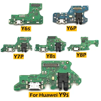 Alimentare USB de Încărcare Conector Plug-in Portul de Andocare Cablu Flex Pentru Huawei Y9S Y6P Y8S Y8P Y7P Y6S P40 Lite 5G / P40 Lite E