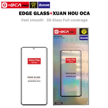 G+OCA Pro Pentru Samsung S20/S20Plus/S21Ultra/S20Ultra/Note20Ultra LCD Fata Touch Screen Geam Exterior Cu OCA XUAN HOU