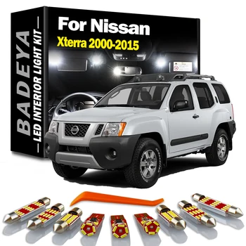 BADEYA Canbus LED-uri Lumina de Interior Kit Pentru Nissan Xterra 2000-2008 2009 2010 2011 2012 2013 2014 2015 Accesorii Auto, Becuri cu Led-uri