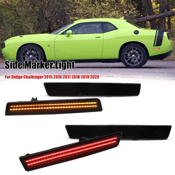LED Lampă de poziție Laterală de Semnalizare Lumini Pentru Dodge Challenger 2015-2022 de Conducere Lumină OEM Fata Bara Spate Chihlimbar Roșu Indicator