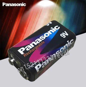 100% Noi, Originale, Originale Panasonic 9V 220mah 6F22 Ni-CD baterii Reîncărcabile