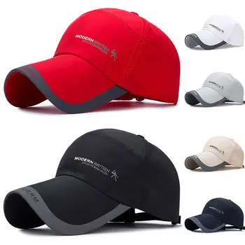 Mens Sport În Aer Liber, Refuz Umbra Palarie De Soare Respirabil Pălărie De Vară Pentru Bărbați Pescuit Pălării Casual Reglabil Mult Vizor Capac De Sport
