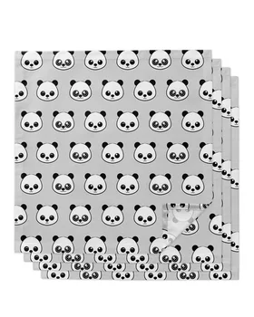 Desene animate Drăguț Panda 4/6/8pcs Servetele de Masa Restaurant Cina, Banchet de Nuntă Decor Servetele Stofa Consumabile Decor Petrecere