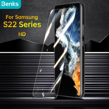 Benks HD Arc Edge Acoperire Completa Ecran de Film Protector pentru Samsung Galaxy S22 S22+ Explozie-dovada Anti-zero, Anti-Amprente