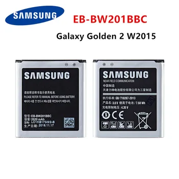 SAMSUNG Orginal EB-BW201BBC 2020mAh Baterie Pentru Samsung Galaxy Golden2 Galaxy Golden 2 W2015 Baterii