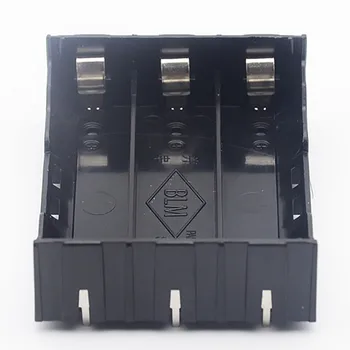 Noul Plastic Negru 2x 3x 4x 18650 Baterie Cutie de Depozitare de Caz 2 3 4 Sloturi, Mod de DIY Baterii Clip Titularul Recipient cu Greu Pin