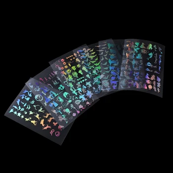1buc Curcubeu Rășină Epoxidică de Umplere UV de Umplere Pește Fluture Meserii DIY Matrite Rășină Craft Supplies Holografic Cercuri Magice Design