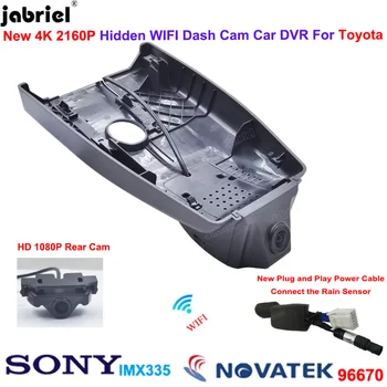 2K 4K Dash Cam Pentru Toyota CHR CH-R LE XLE fwd, awd 2016-2022 precum pentru Toyota IZOA 2018-2022 2160P Wifi Dvr Auto Camera din Față și din Spate
