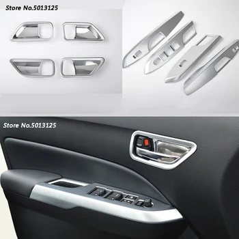 Ușa De La Mașină Geam Lift Comuta Butonul Mânerului Interior Al Portierei Cadru Capac Capitonat Pentru Suzuki Vitara 2016 2017 2018 2019 2020