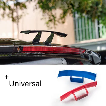 Universal Fibra De Carbon Textura Masina Spoiler Spate Mini Wing Coada Mici Aripi Model Autocolante Decorare Styling Exterior Dotari