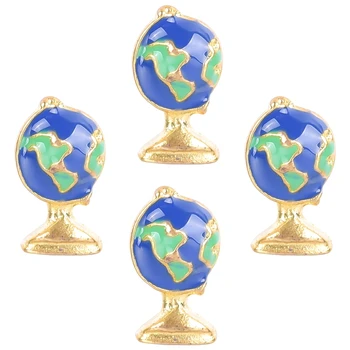 20buc Email de Călătorie în jurul Globului Plutitoare Farmece кулон Pentru a Trai Pahar de Memorie Medaillon Medalion Coliere Bijuterii