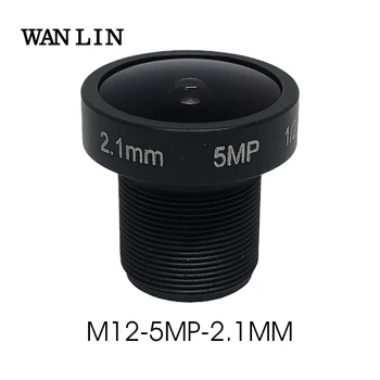 5MP HD 2.1 mm Lentile CCTV 5.0 Megapixeli Camera IP Lentile MTV Bord M12 IR Lentile F2.0 1/2.5