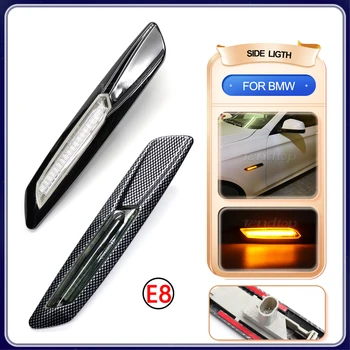 Amber 12V LED Side Marker Oglindă Lampă Lumina de Semnalizare Pentru BMW 1 3 5 F30 Seria E90 E91 E92 E93 E46 E60 E61 E81 E82 E87 E88