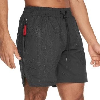 Vara Noua Moda Men Scurt Streetwear în aer liber Casual Pantaloni Jogger Nailon iute Uscat Pantaloni pentru Fitness