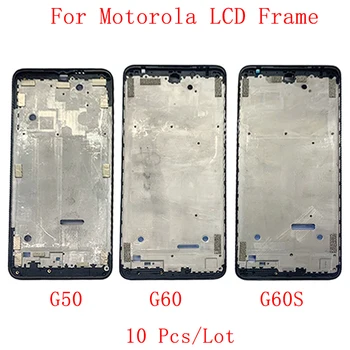 10buc/Lot Mijloc Rama LCD Bezel Placa Panoului de Șasiu Carcasa Pentru Motorola Moto G50 G60 G60S Telefon Metal LCD Cadru de Reparare Piese