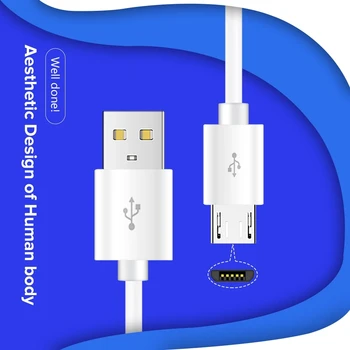 Cablu Micro USB de Încărcare Rapidă 3A Cablu Microusb Pentru Samsung S7 Xiaomi Redmi Nota 5 pentru Android Telefon, cablu Micro usb încărcător